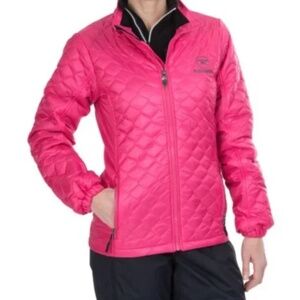 Rossignol Mythic Quilted Jacket Berry Pink Size Large